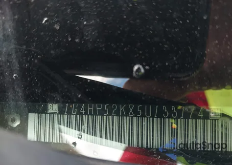 2005 Buick Lesabre Custom z USA, uszkodzony, nr VIN 1G4HP52K85U133174